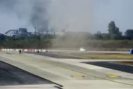Lo que no se vio del aeropuerto: video de una obra que marca un hito en la provincia