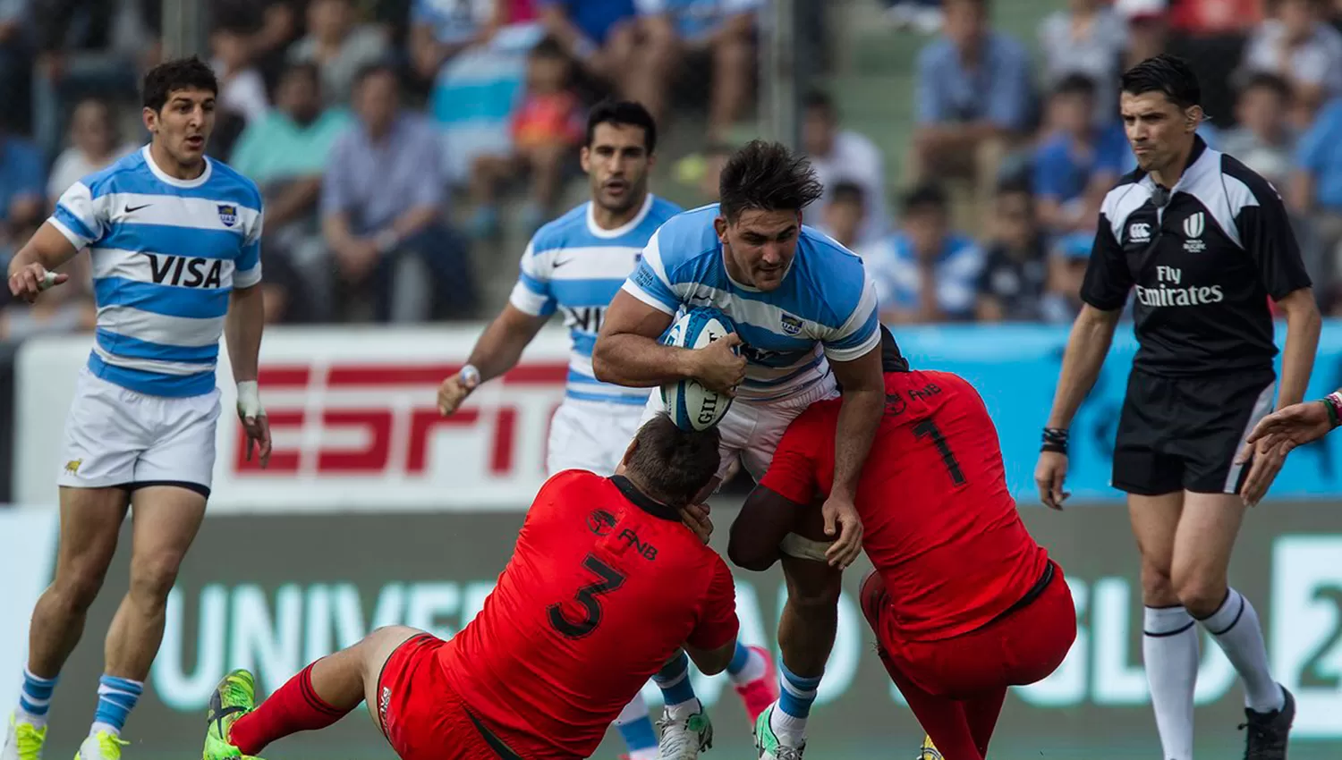 Los Pumas no tuvieron revancha en el Rugby Championship y sufrieron otra derrota contundente