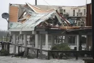 Un muerto, cortes de luz e inundaciones por huracán Harvey en Texas