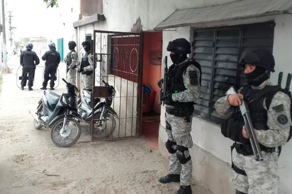 Continúan los operativos en Villa 9 de Julio: secuestraron 800 dosis de paco