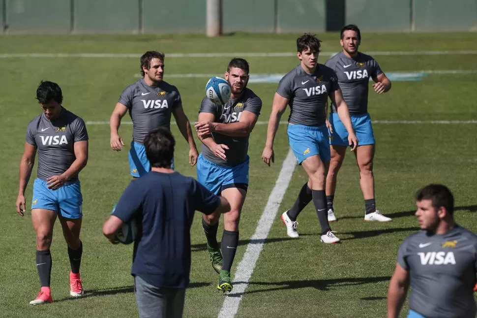 NECESIDAD. Según Daniel Hourcade, el equipo nacional necesita jugar mejor en el scrum y utilizar la pelota de forma correcta. villarpress