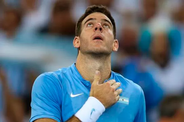 Del Potro confirmó que no jugará el repechaje de la Copa Davis