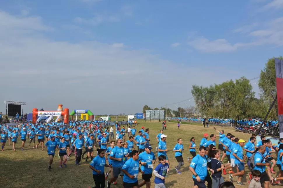 CRECE. Por quinta vez la gente eligió ayudar con el deporte a Pro-Niño.  EcoAtleta