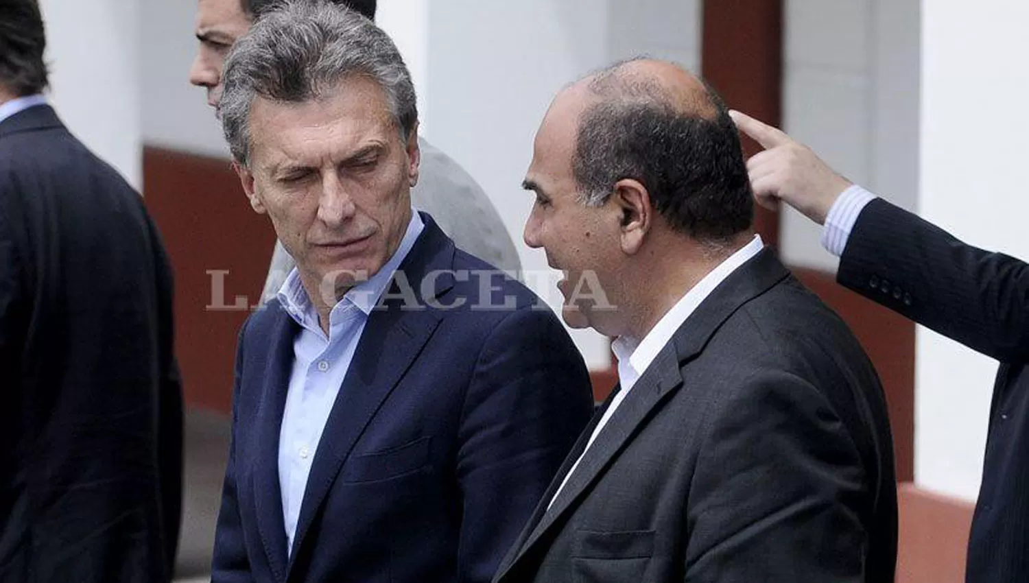 RELACIÓN TENSA. Macri y Manzur, en la quinta de Olivos. ARCHIVO