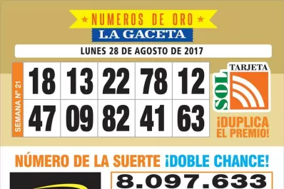 Los Números de Oro de LA GACETA