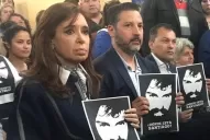 Cristina Kirchner participó de una misa por la desaparición de Maldonado