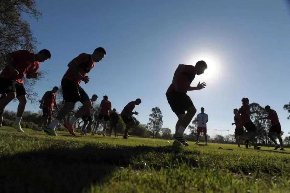 FUNDAMENTAL. Con el trabajo de pretemporada realizado en Jujuy, San Martín tendrá la base física y futbolística para responder a las expectativas del hincha, según destacó el entrenador Diego Cagna. la gaceta / foto de franco vera