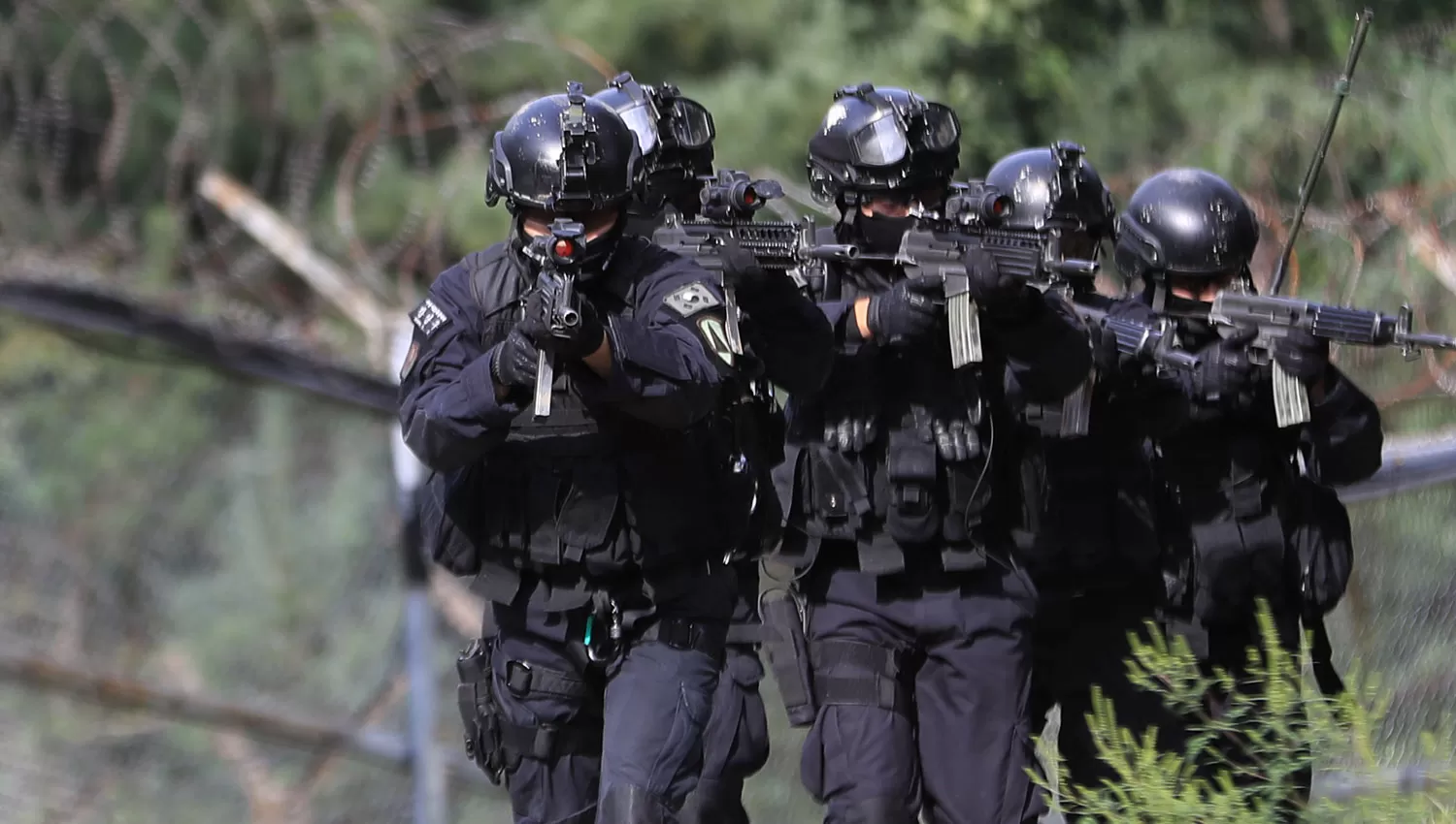 PREPARATIVOS DE GUERRA. Tropas surcoreanas se entrenan en plena escalda de tensión. REUTERS