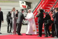 El papa Francisco llegó a Colombia con un mensaje de reconciliación y paz