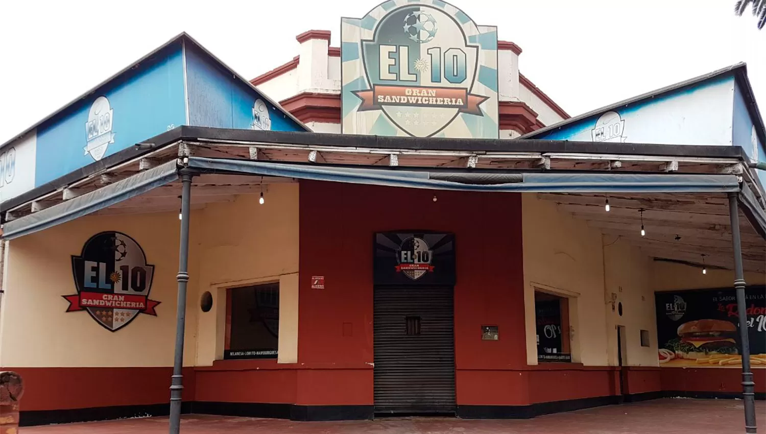 Encerraron a los empleados de una conocida sanguchería y se llevaron $ 25.000