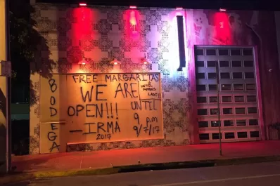 Fotos: una tucumana muestra cómo está Miami a horas de la llegada del huracán Irma