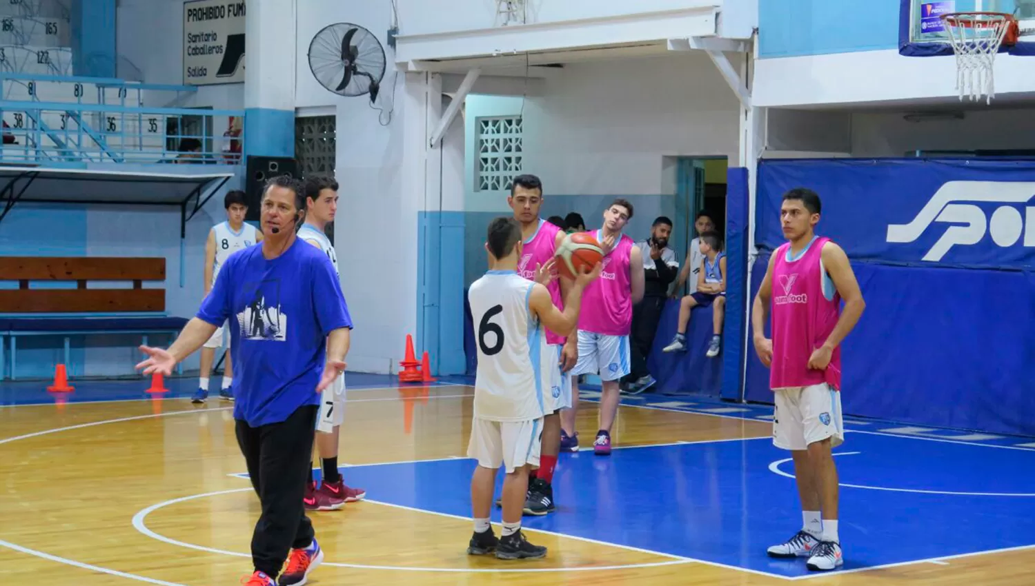 Adrián Capelli en la Clínica Eneba.
FOTO GENTILEZA DE EDGARDO GUZMÁN.