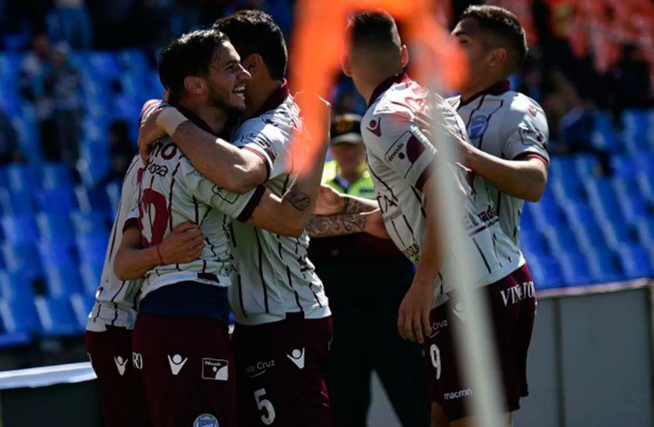 FESTEJO. Godoy Cruz venció a Talleres (FOTO ESPN)