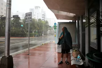 Las imágenes del paso del huracán Irma por Miami