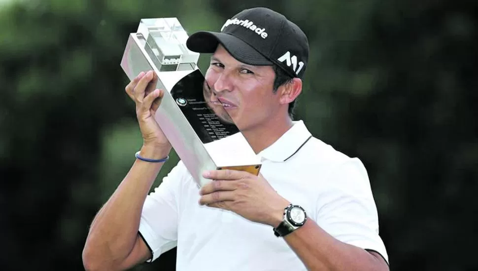 SORPRESA. Cuando ni él lo esperaba, “Pigu” sorprendió en el BMW championship, en junio pasado, en Munich. 