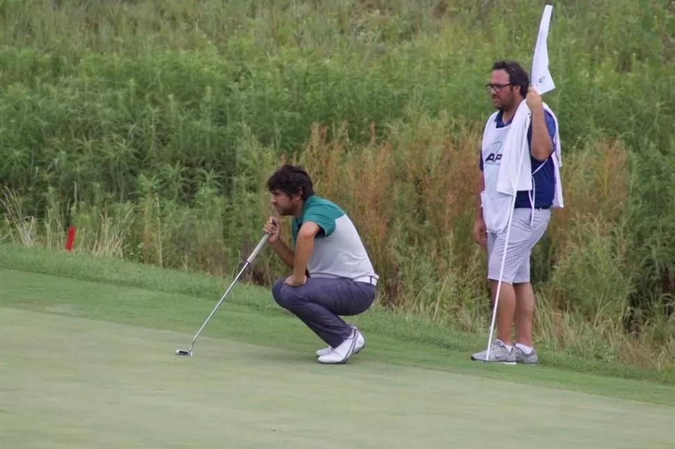 NO SE RESIGNA. Ledesma intentará ascender posiciones hoy en México. twitter @NelsonLedesmaOk