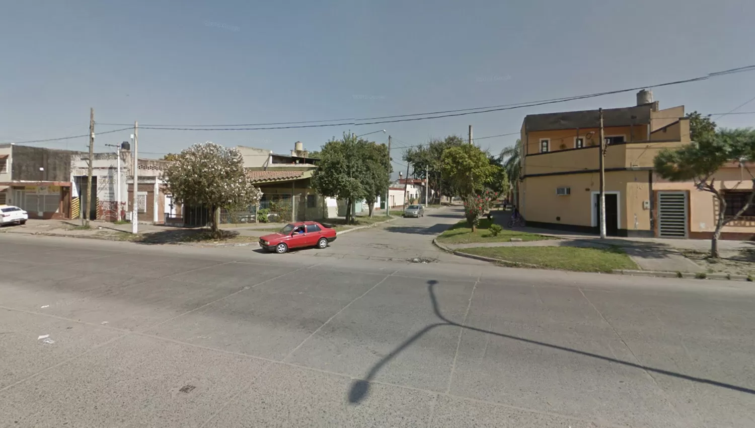 ZONA SUR. La persecución comenzó en avenida Alem y pasaje Vieytes. CAPTURA GOOGLE MAPS