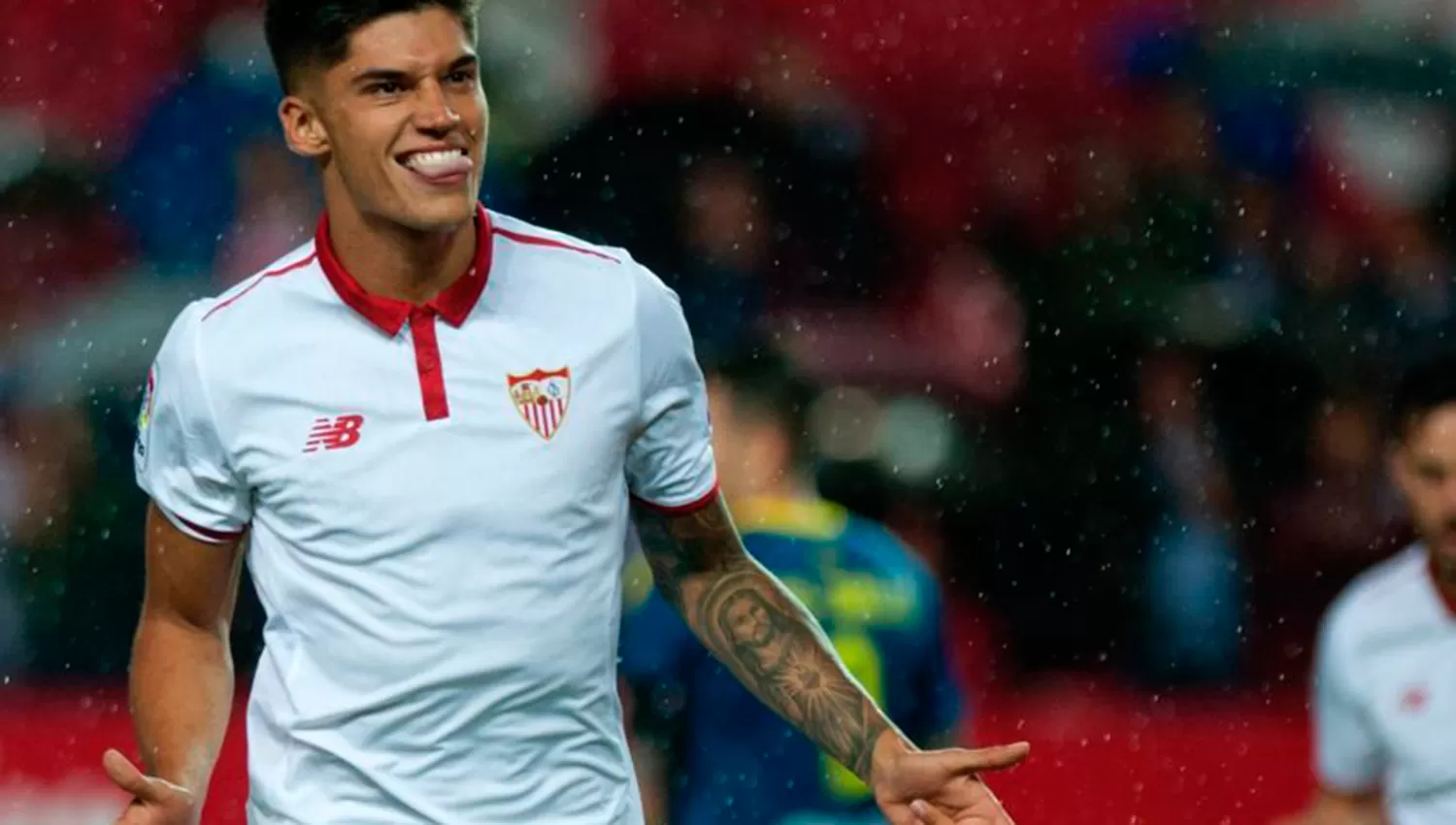 El tucumano Joaquín Correa está en la lista del Sevilla para enfrentar a Liverpool.
FOTO TOMADA DE www.pasionfutbol.com