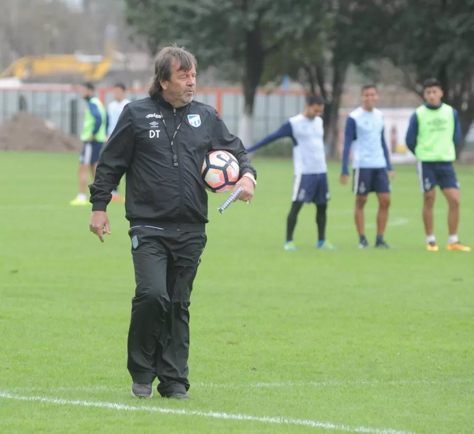 CONFIADO PERO CAUTO. Zielinski es optimista pero se prepara para todo. la gaceta / foto de Antonio Ferroni