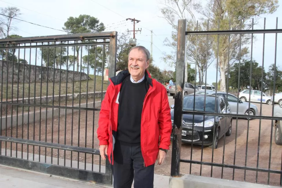 DISTENDIDO. El gobernador Juan Schiaretti trató de restarle dramatismo al conflicto entre Manzur y Mestre. dyn