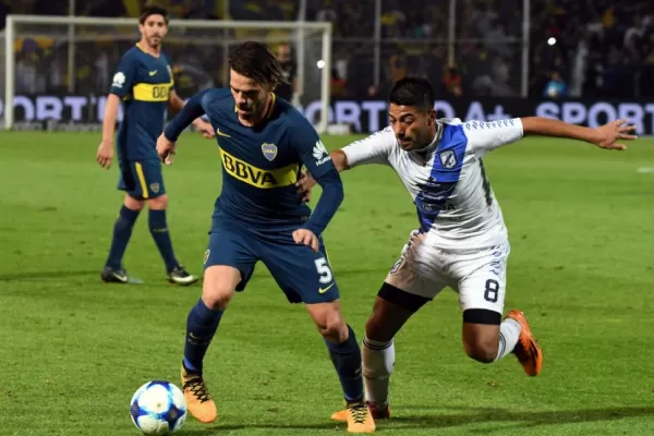Un penal de Benedetto y poco más le bastó a Boca para ganarle a Brown
