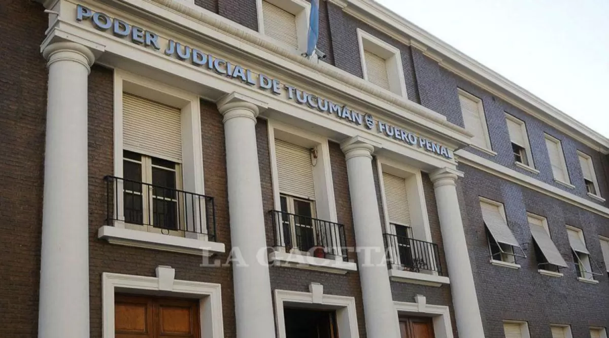 TRIBUNALES PENALES. En este edificio se habrían producido los incidentes. ARCHIVO