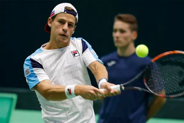 Copa Davis: Schwartzman superó a Popko y niveló la serie ante Kazajistán