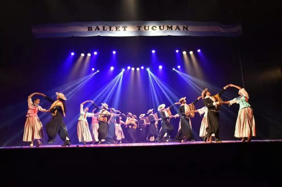 ANFITRIONES. Los miembros del Ballet Tucumán recibirán nueve delegaciones. 