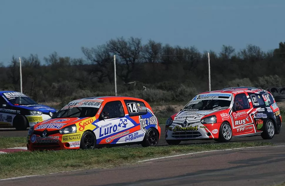 ALTO RENDIMIENTO. Maximiliano Bestani tuvo en el Renault Clio a una máquina confiable; por ello, clasificó primero. bh fotos