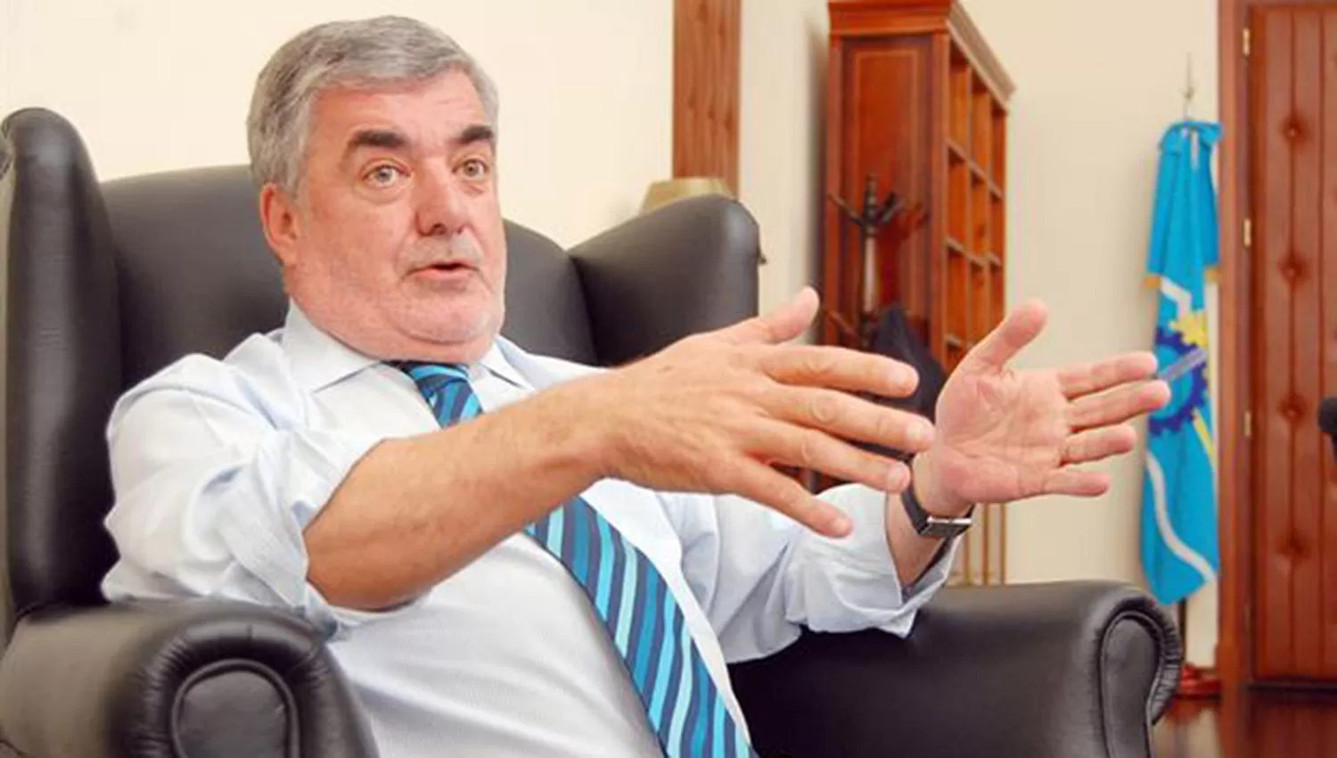 Mario Das Neves, gobernador de Chubut. FOTO TOMADA DE LANACION.COM.AR