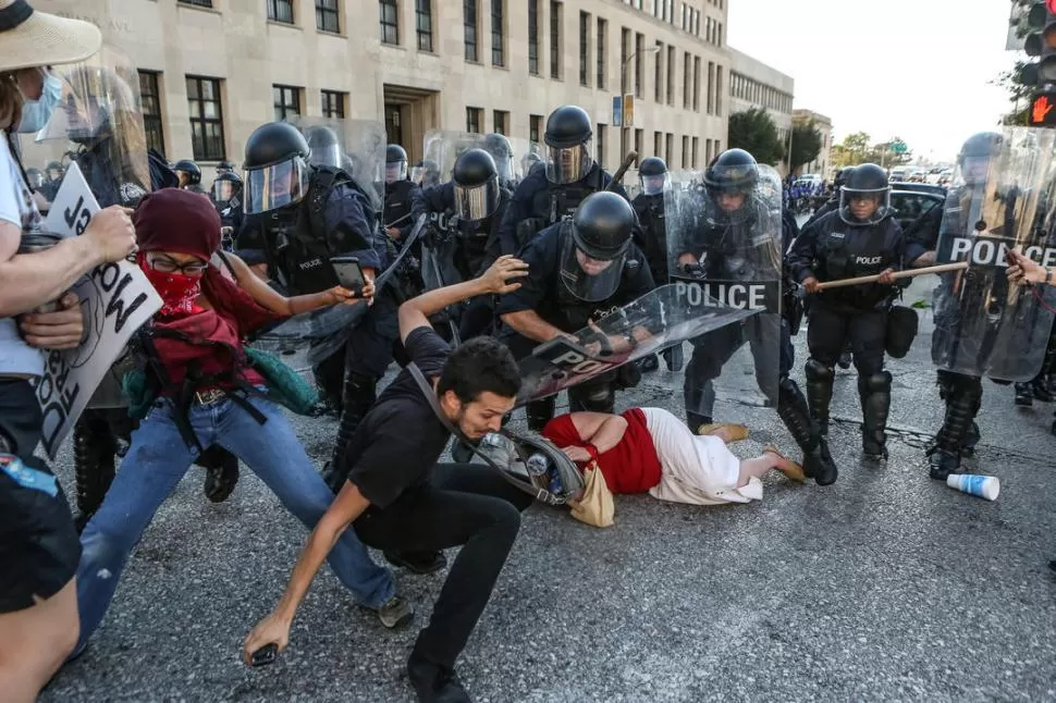PROTESTAS EN ST.LOUIS. REUTERS