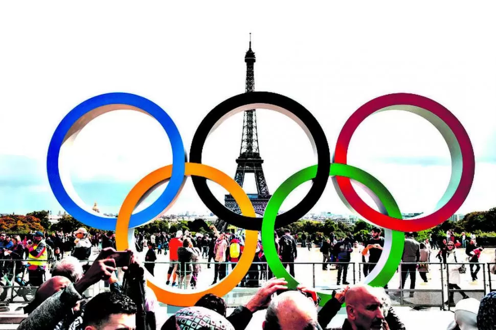 LISTA. París se prepara para recibir a los JJ.OO. por tercera vez en su historia.  