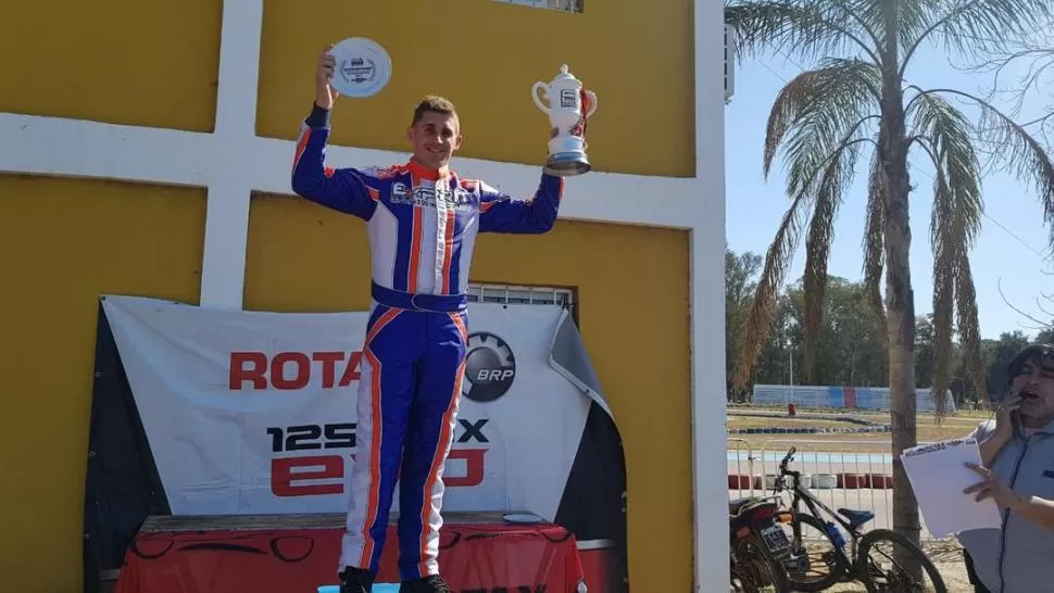 SIN RIVALES. “El Porteño” ganó todas las exigencias en el “Josh Gubaira”. foto de equipo JEF Motorsport 