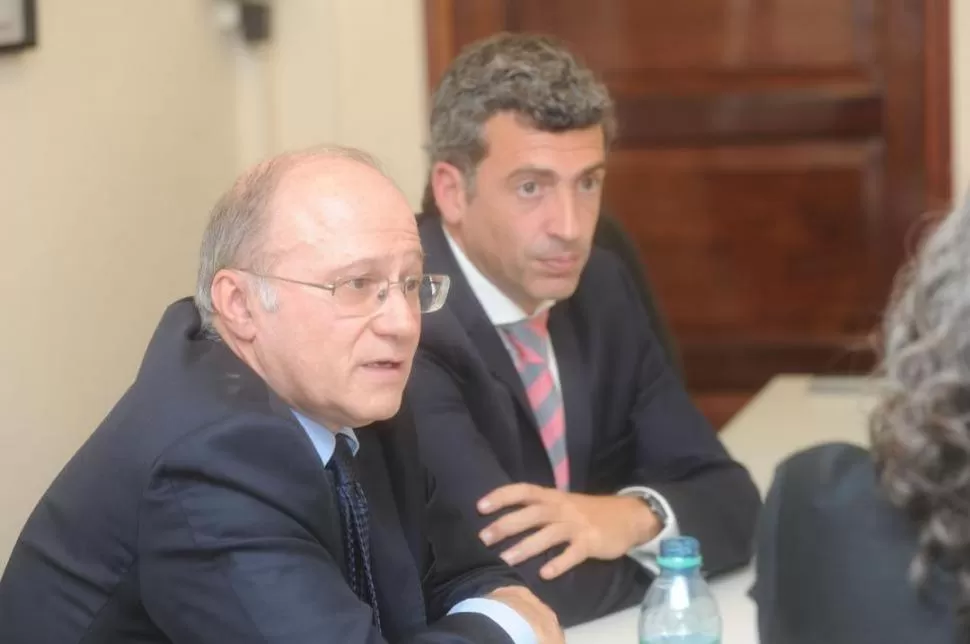 COMPAÑEROS EN EL CONSEJO. Carlos Caramuti y José Dantur en 2015. la gaceta / foto de antonio ferroni (archivo)