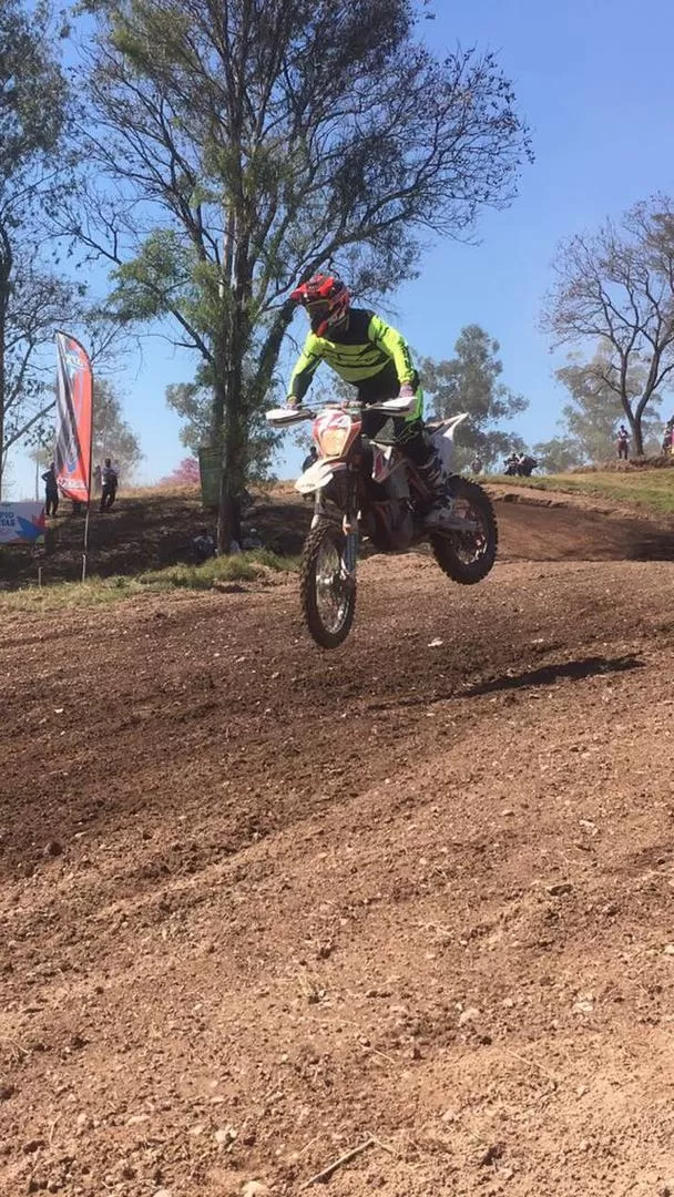 EL MEJOR. En Senior A, la categoría más competitiva, ganó Fernando Correa.  Club Tucumano de Enduro y Rescate 