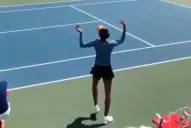 Video: Venus Williams se divierte bailando en pleno partido