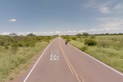 Un motociclista murió en un choque en la ruta 308, al límite con Santiago del Estero