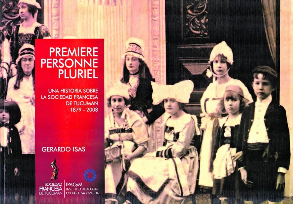 “PREMIERE PERSONNE PLURIEL”. Portada del libro, editado por la Sociedad Francesa y el IPACYM. 