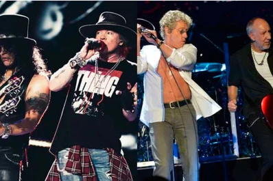 Sushi, manteca y miel: el pedido de los Guns N' Roses y The Who para venir a la Argentina
