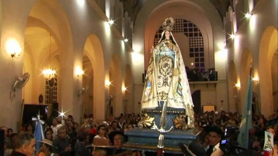 NUESTRA SEÑORA DE LA MERCED. Patrona de los tucumanos. foto de archivo