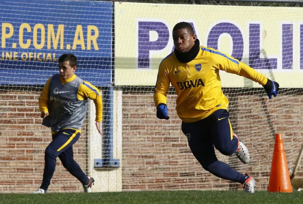 TRANQUILIDAD. Fabra está feliz con el buen nivel que viene mostrando Boca. télam (archivo)