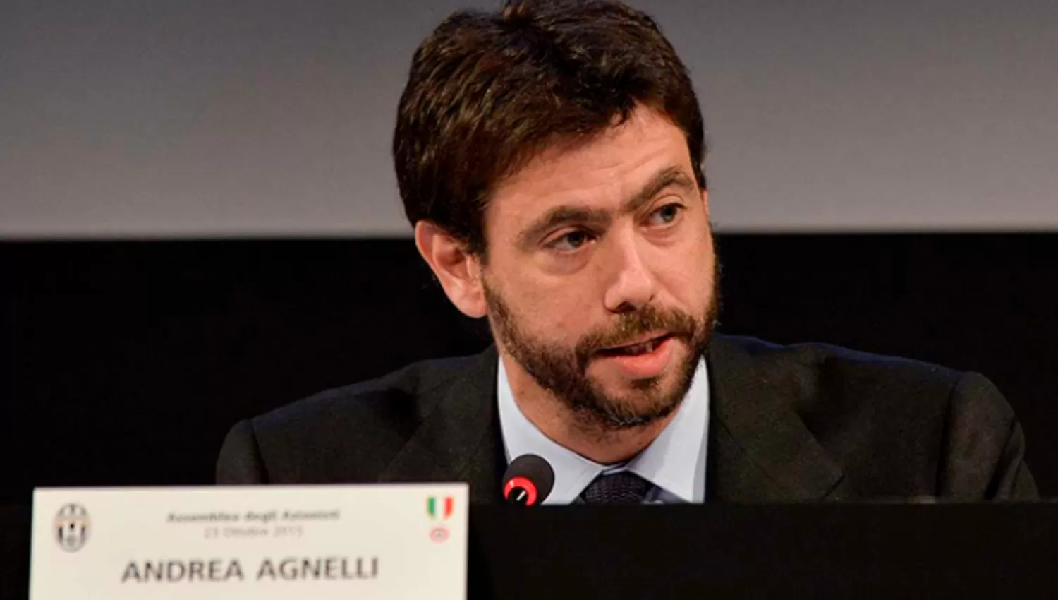 PRESIDENTE DE JUVENTUS. Andrea Agnelli (BOLAVIP)