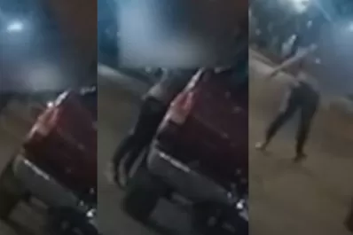 Video: una joven descubrió a su ex con otra, le destrozó la camioneta y la detuvieron
