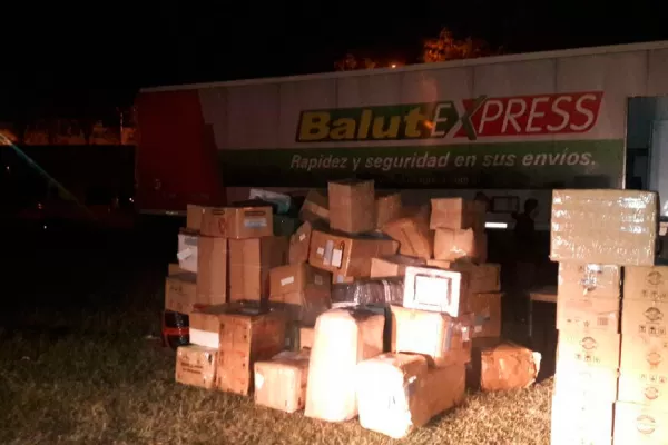Secuestraron mercadería de contrabando valuada en más de un millón de pesos