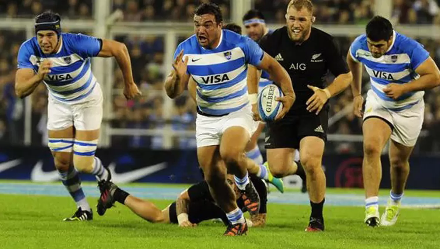 LOS PUMAS VS ALL BLACKS (ARCHIVO)