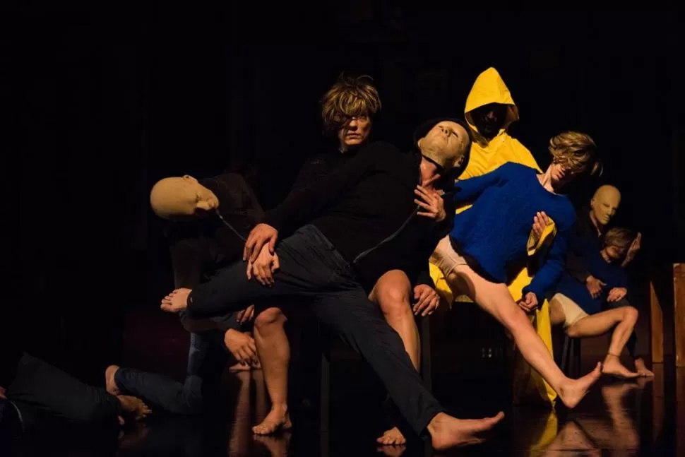 -PLENA ACCIÓN. La obra, que se bailó en Buenos Aires y en Córdoba, llega esta noche al San Martín. Ministerio de Cultura de la Nación.-