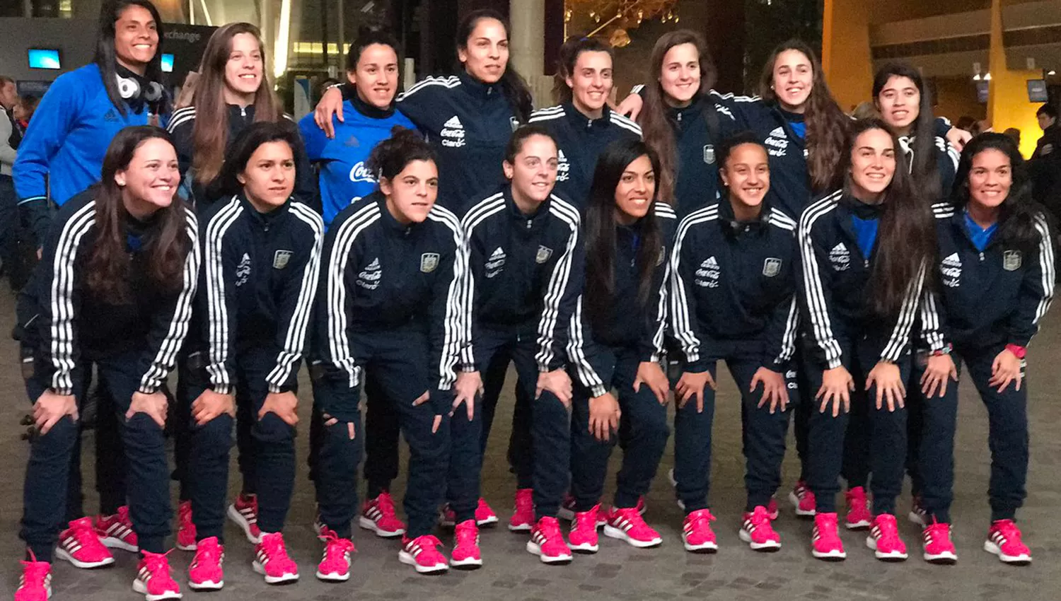 SELECCIÓN ARGENTINA DE FÚTBOL FEMENINO (FOTO TOMADA DE TWITTER)