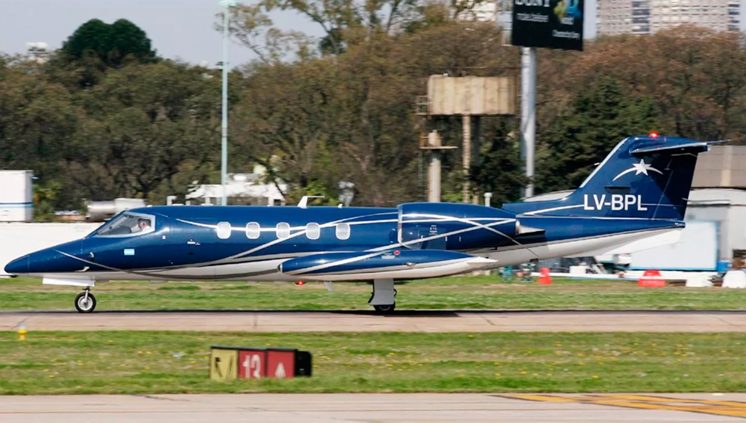 El avión de Bárez pasará a manos de la Policía Federa. FOTO TOMADA DE LANACION.COM