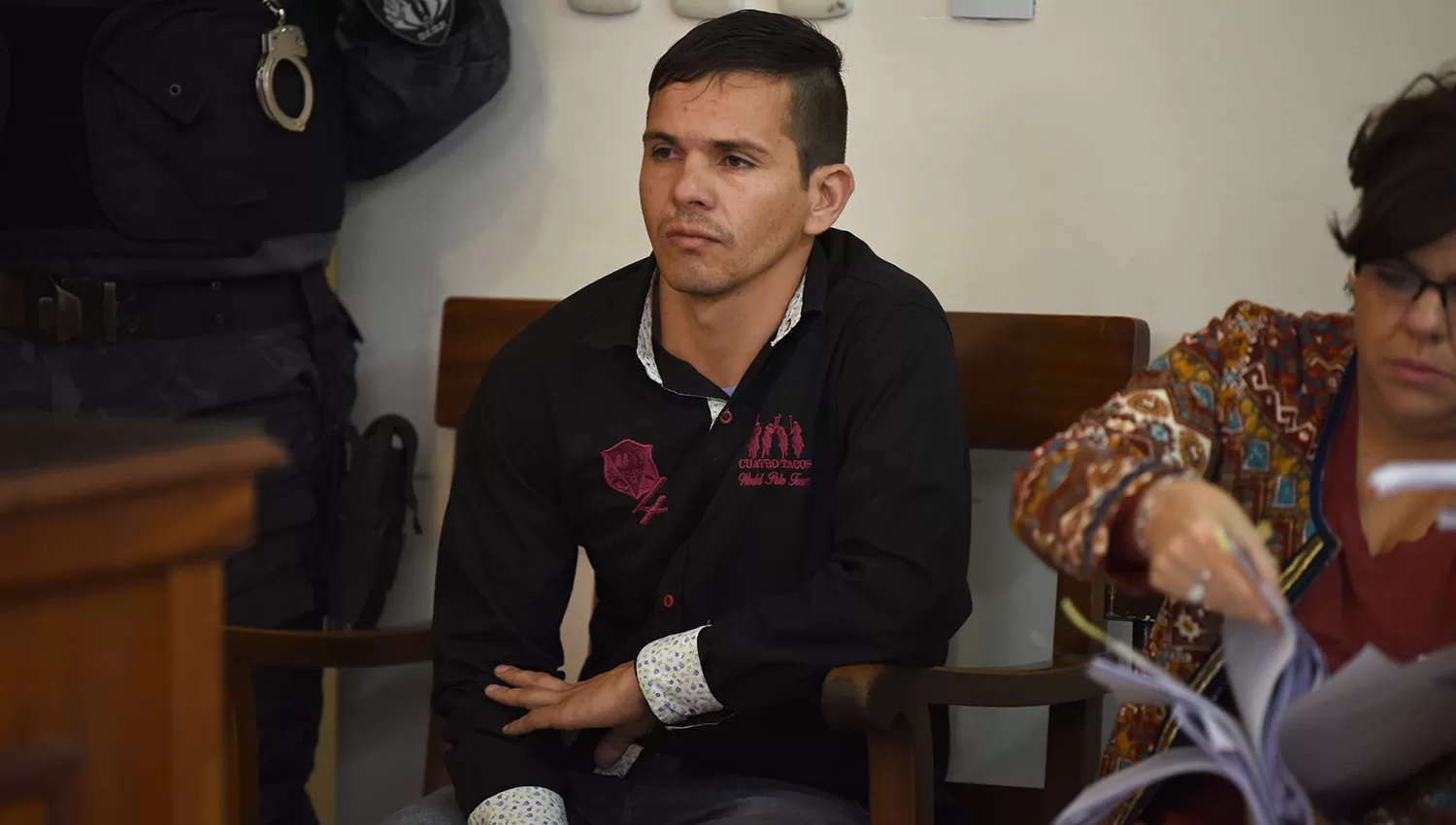 Cuellar fue indicado como el autor del crimen de Vides. LA GACETA/FOTO DE ANALÍA JARAMILLO