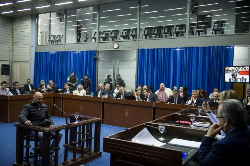 EL JUICIO. El proceso se lleva a cabo en el TOF y tiene 16 imputados por el presunto delito de asociación ilícita. la gaceta / foto de jorge olmos sgrosso